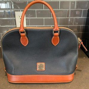 Dooney & Bourke Pebble Grain Zip Zip Satchel